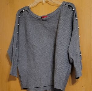 Jennifer Lopez Open Arm Sweater